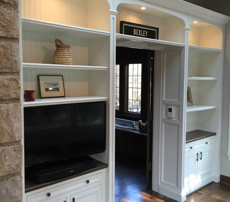 Custom Built In Bookcases Winchester Cabinets